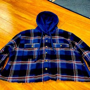 Crop top flannel